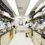 diagnostic lab interior